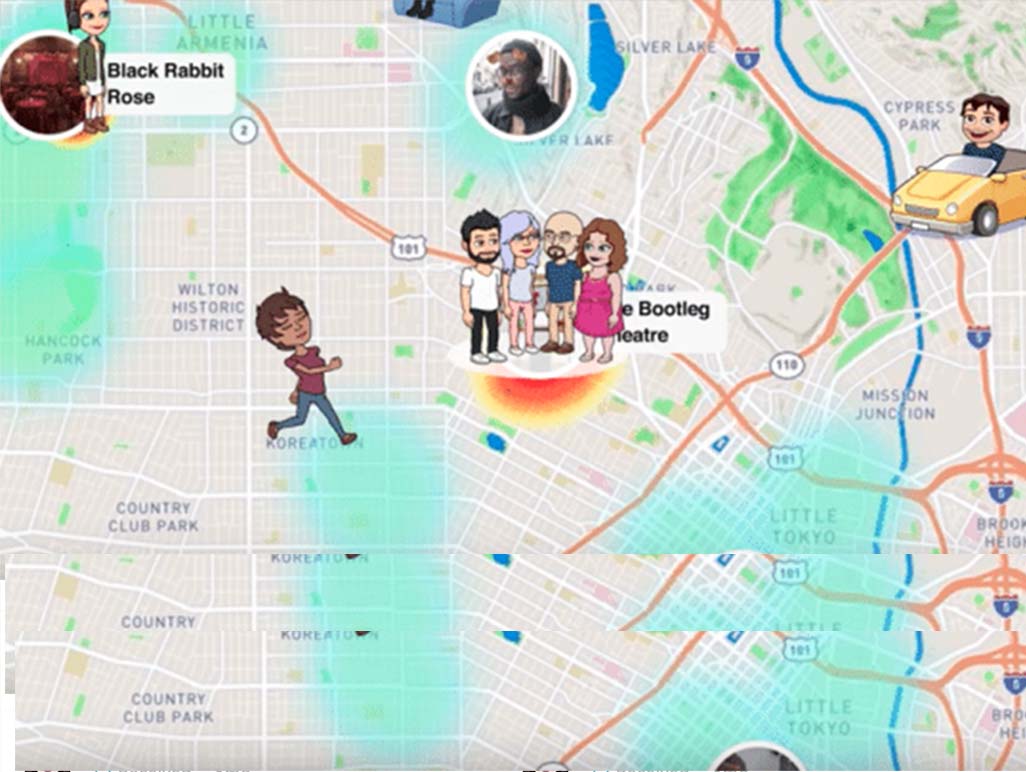 SnSpy: Hack de localização atual do Snapchat